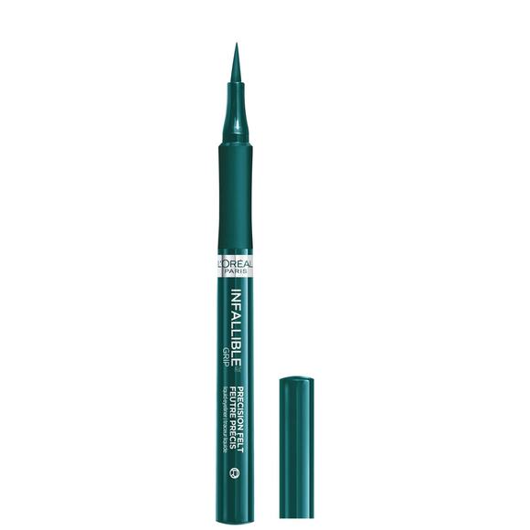 NEW L'Oreal Paris Infallible Precision Felt Waterproof Liquid Eyeliner GREEN - Picture 2 of 3